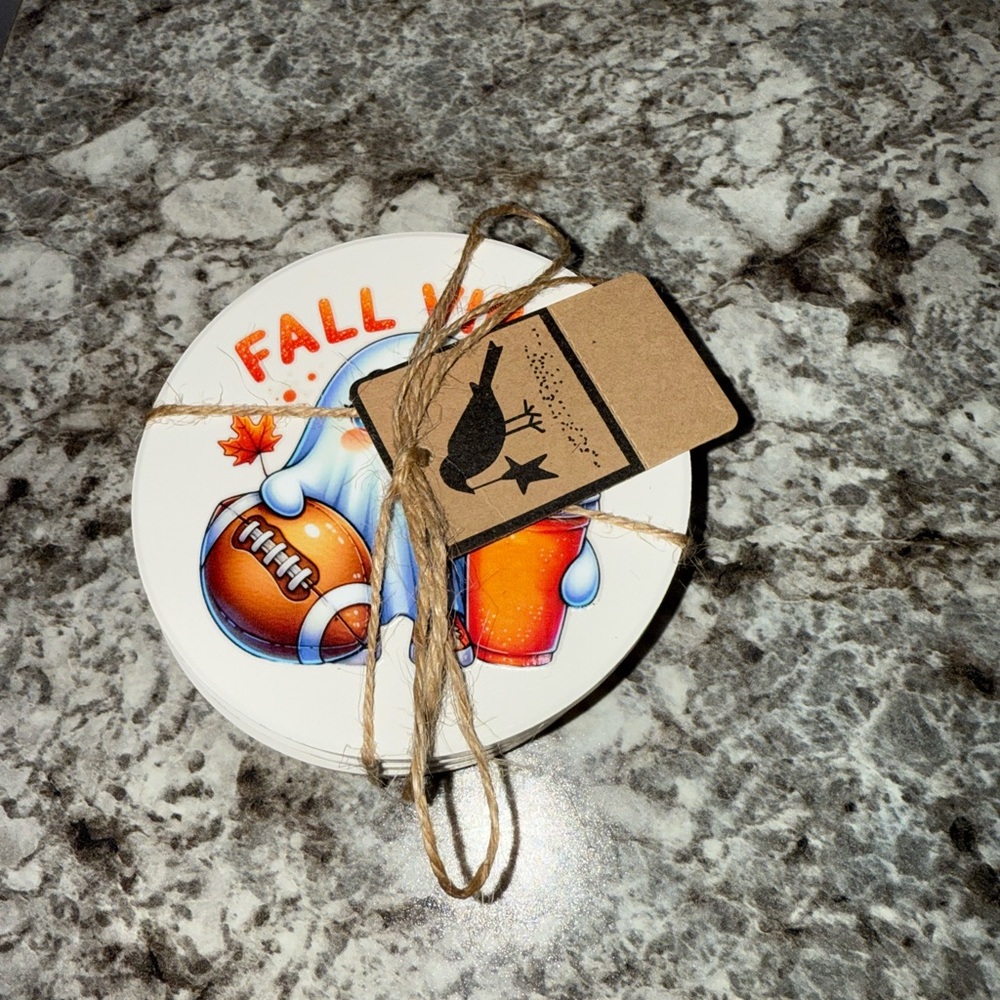 Fall Themed Coasters Set